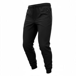 Arctic Cool Women’s Pull On Joggers Size XL Black Comfy Tapered Sweatpants